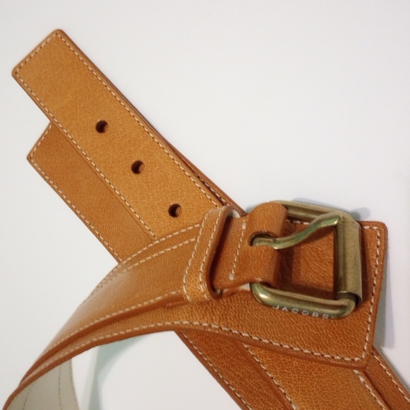 Marc by Marc Jacobs Leather Waist Cincher Belt - Picture 3 of 10